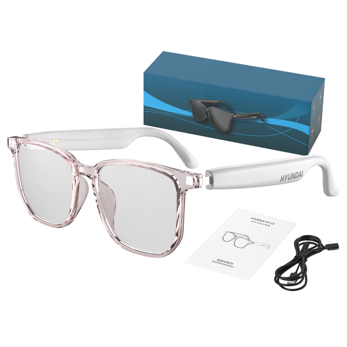 Hyundai TranslaPro™-AI Glasses That Translate 144+ Languages