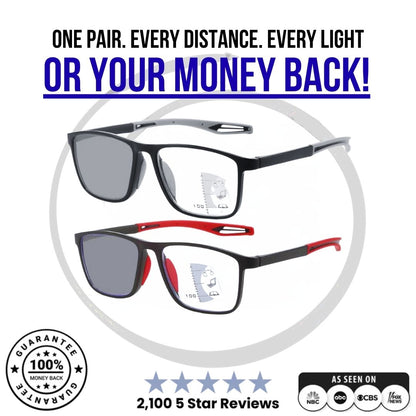 VisioFlex® Photochromic Progressive Reading Glasses