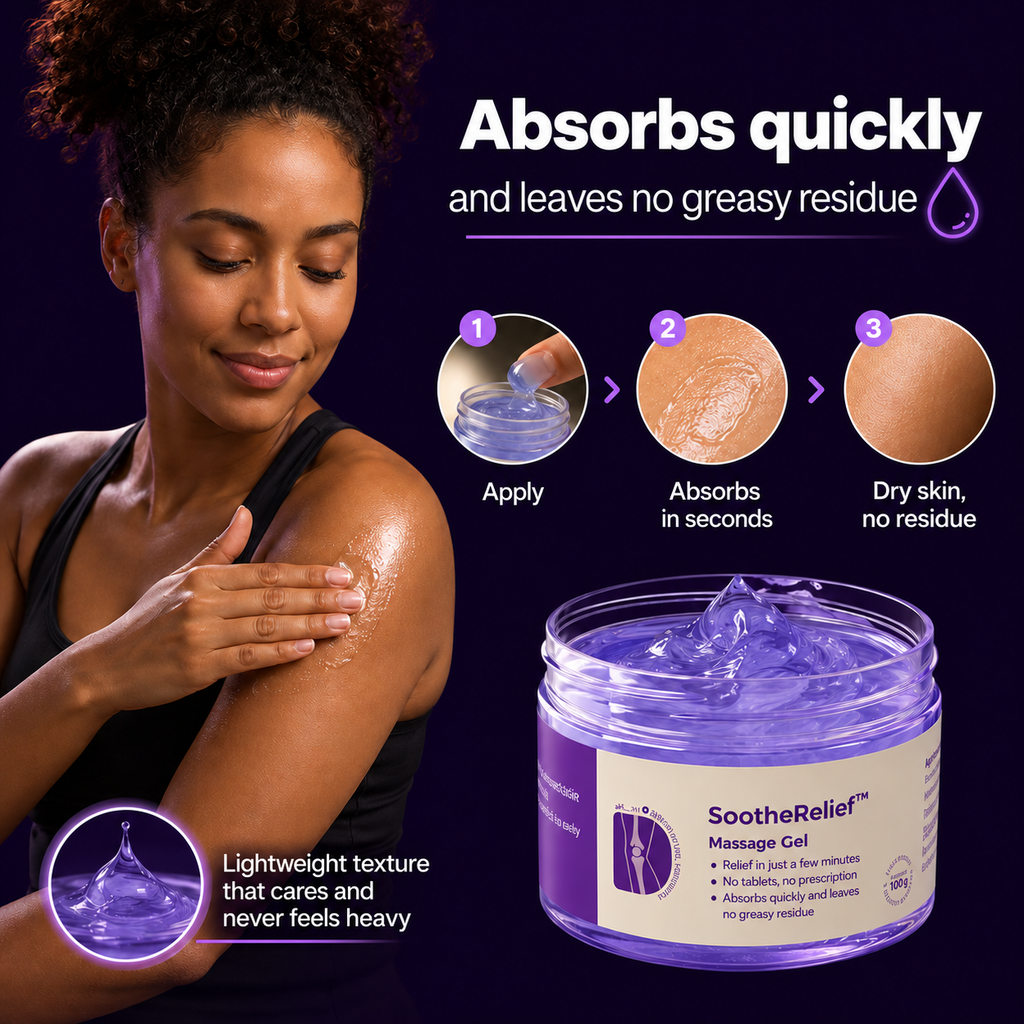 SootheRelief™ – Massage Gel + 60% OFF TODAY ONLY! 🔥