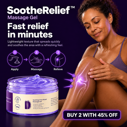 SootheRelief™ – Massage Gel + 60% OFF TODAY ONLY! 🔥