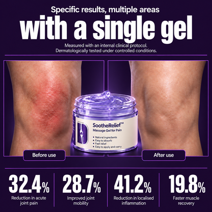 SootheRelief™ – Massage Gel + 60% OFF TODAY ONLY! 🔥