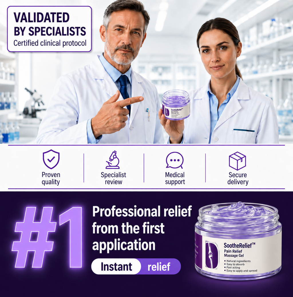 SootheRelief™ – Massage Gel + 60% OFF TODAY ONLY! 🔥